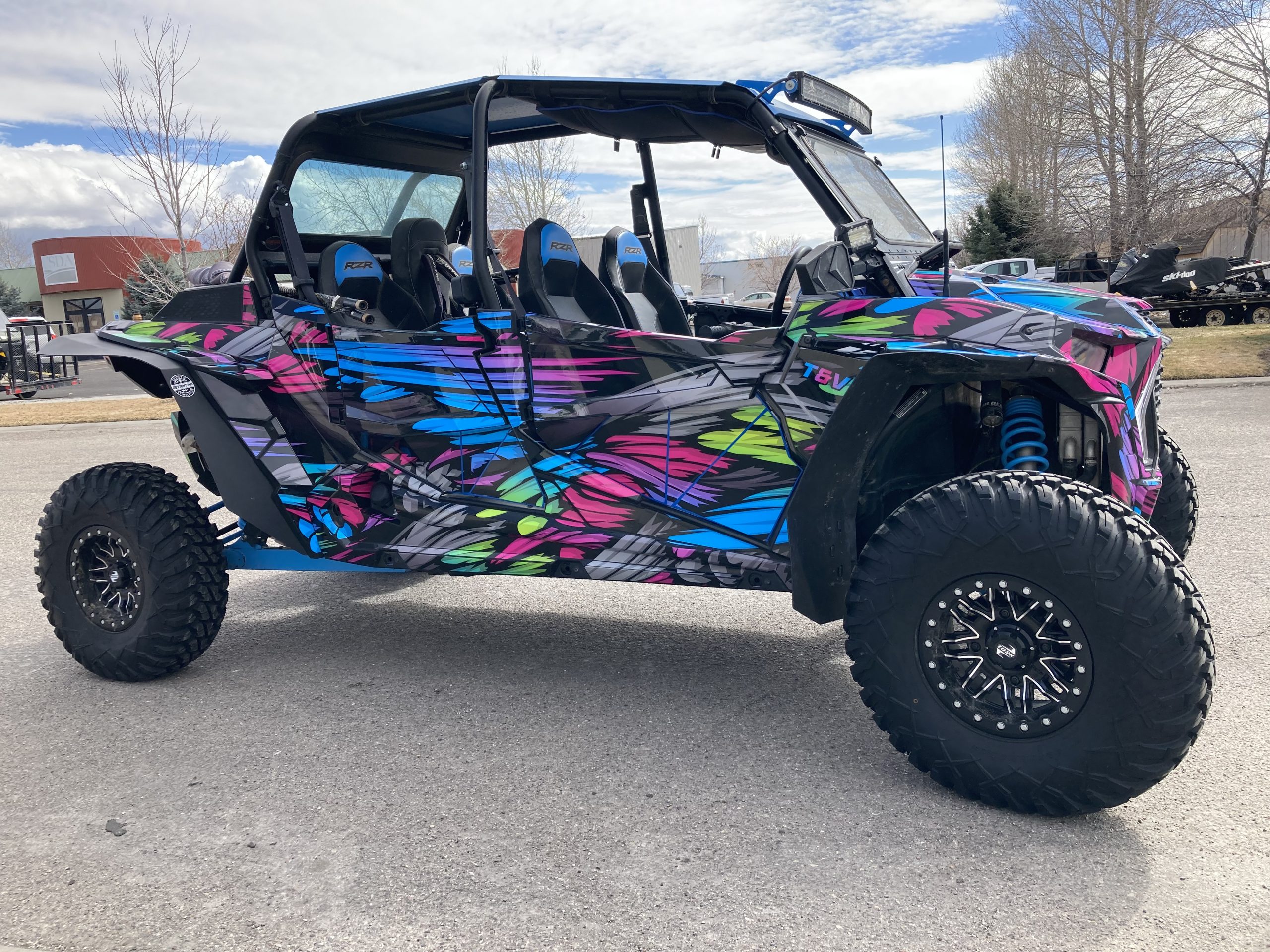 blue rzr wraps